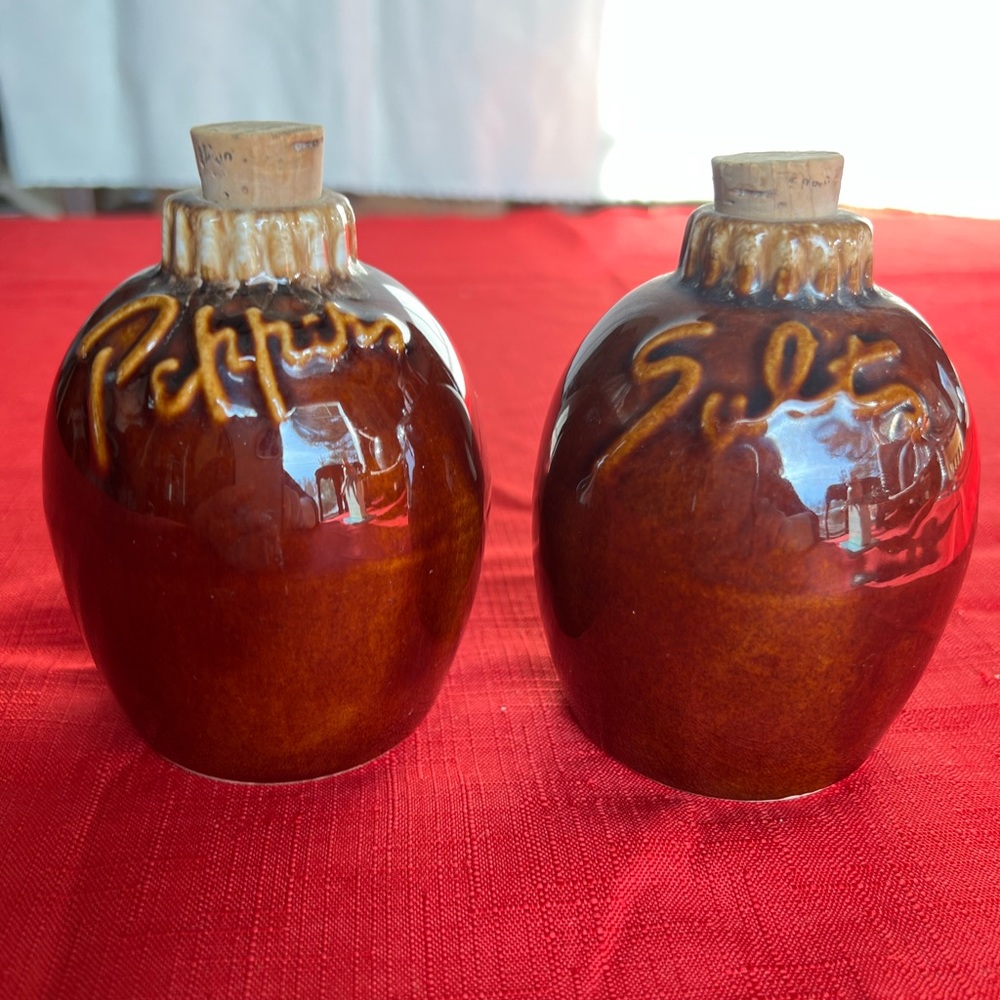 Vintage Hull Salt and Pepper